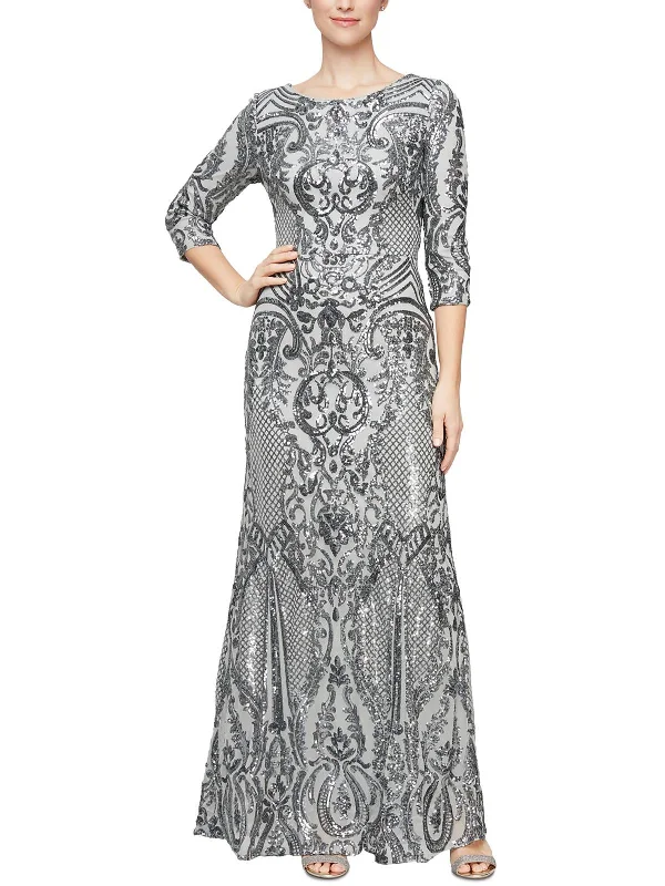 Special Price Womens Lace Long Evening Dress