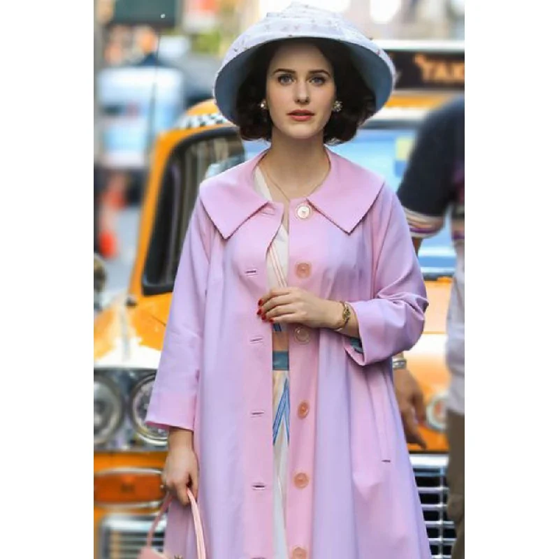Instant Discount The Marvelous Mrs. Maisel Miriam Maisel Light Pink Coat