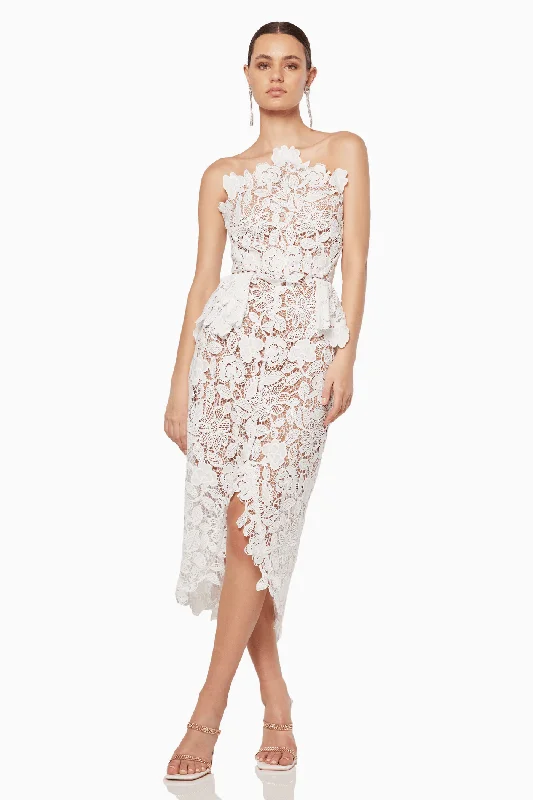 Don't Wait Elliatt Times Dress - Ivory