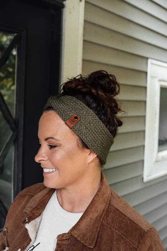Steals and Deals Women's Wanderlust Knit Headband - Clover