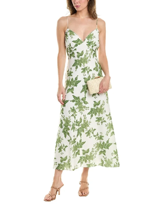 Exclusive Online Offer Sachin & Babi Cara Linen-Blend Midi Dress