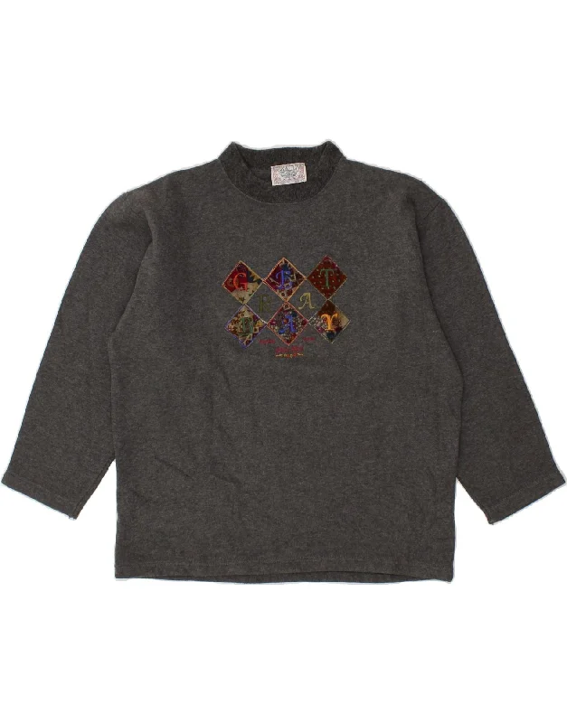 Customer Appreciation Sale GREAT BAY Womens Graphic Sweatshirt Jumper Large Grey Cotton Customer Appreciation Sale GREAT BAY Womens Graphic Sweatshirt Jumper Large Grey Cotton
