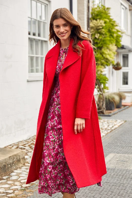 Exclusive Online Offer Wool Coat | Red