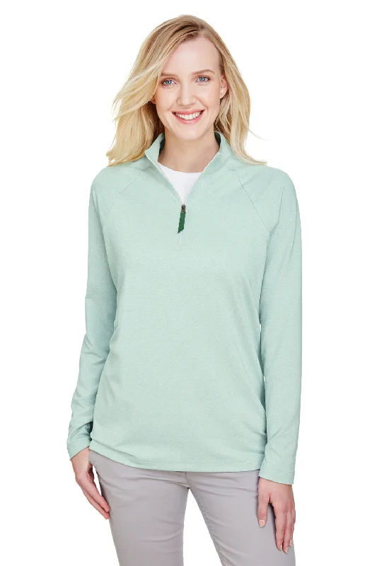 Exclusive Offers Devon & Jones Womens CrownLux Clubhouse Performance Moisture Wicking 1/4 Zip Sweatshirt - Kelly Green Exclusive Offers Devon & Jones Womens CrownLux Clubhouse Performance Moisture Wicking 1/4 Zip Sweatshirt - Kelly Green