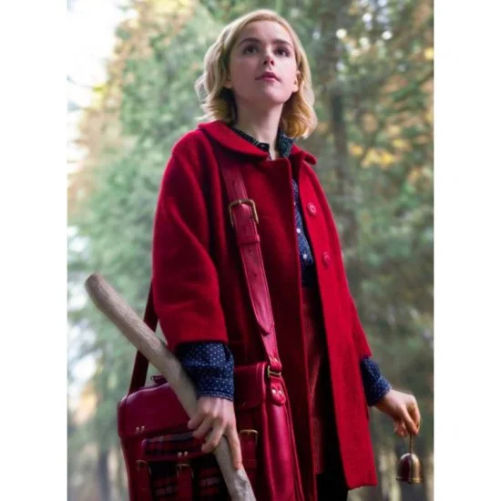 Special Price Chilling Adventures of Sabrina: The Kiernan Shipka Coat