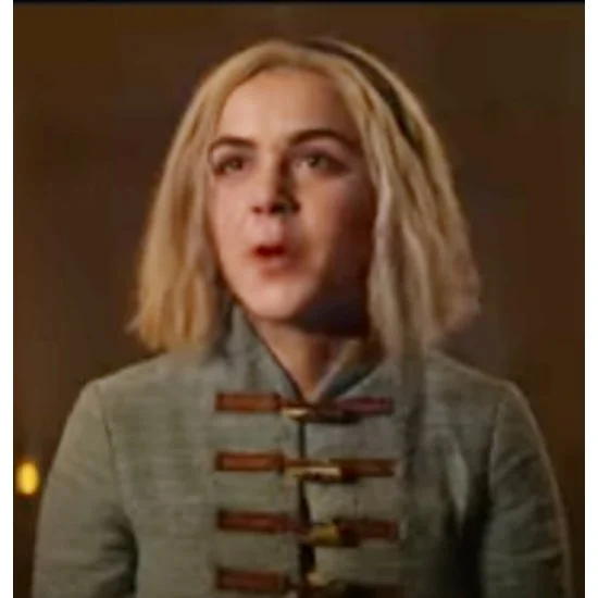 Shop and Save Chilling Adventures of Sabrina Season 03 Kiernan Shipka Coat