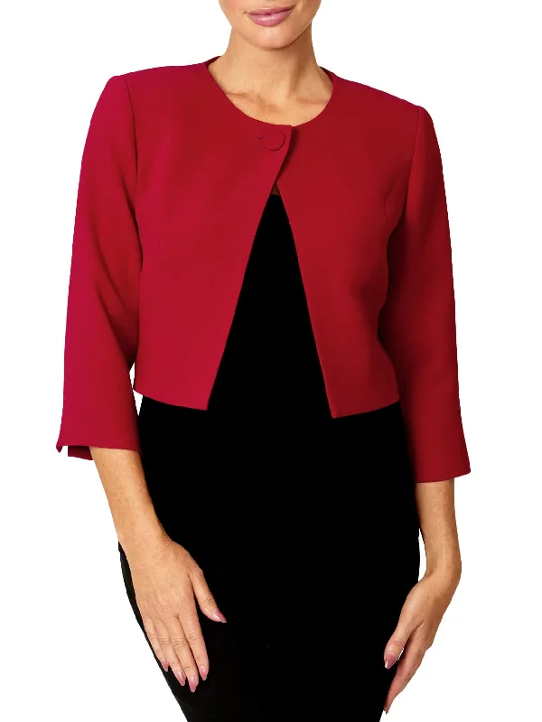 Price Break Jackie Red Cropped Jacket