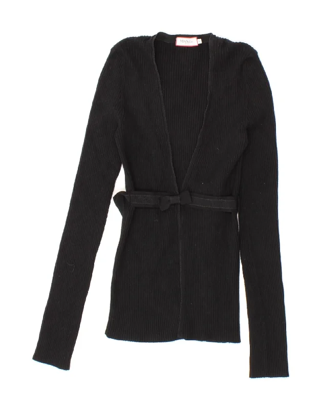 Hurry In MAX & CO. Womens Cardigan Sweater UK 8 Small Black Viscose