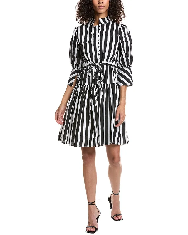 Huge Discounts Beulah Striped Mini Dress