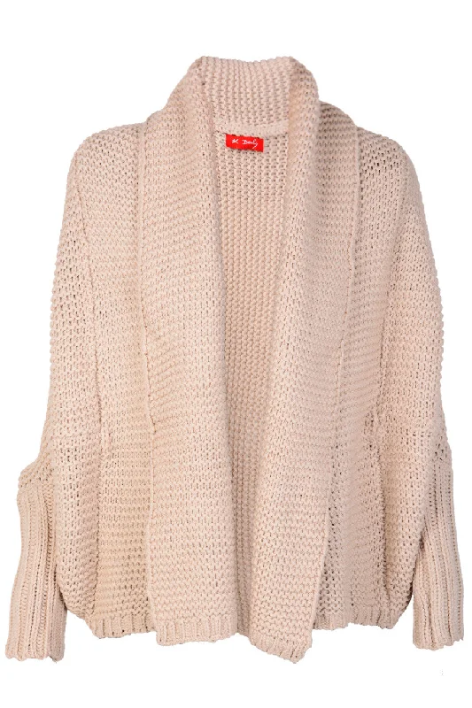 Last Chance SHANTI Beige Wool Cardigan