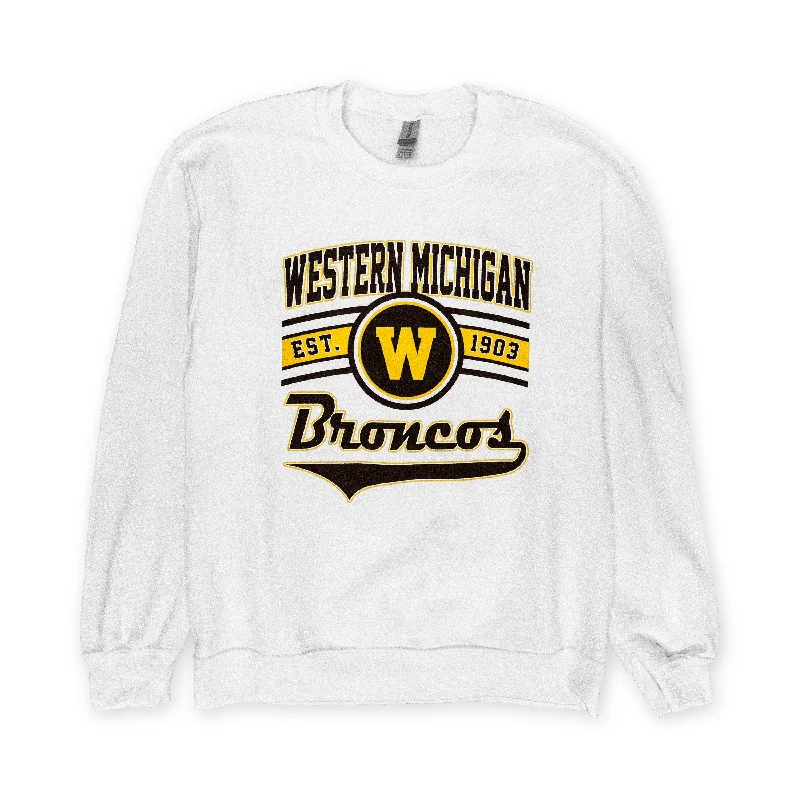 Special Discount Western Michigan Broncos Retro Crewneck
