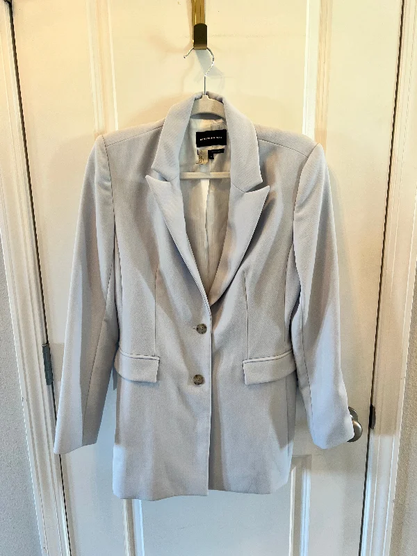 Anniversary Sale Something Navy Oversized Blazer Women’s Size XS Light Gray