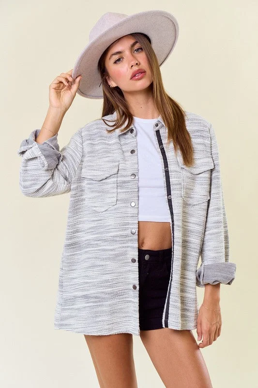 Major Savings Grey Jacket w/ Pockets