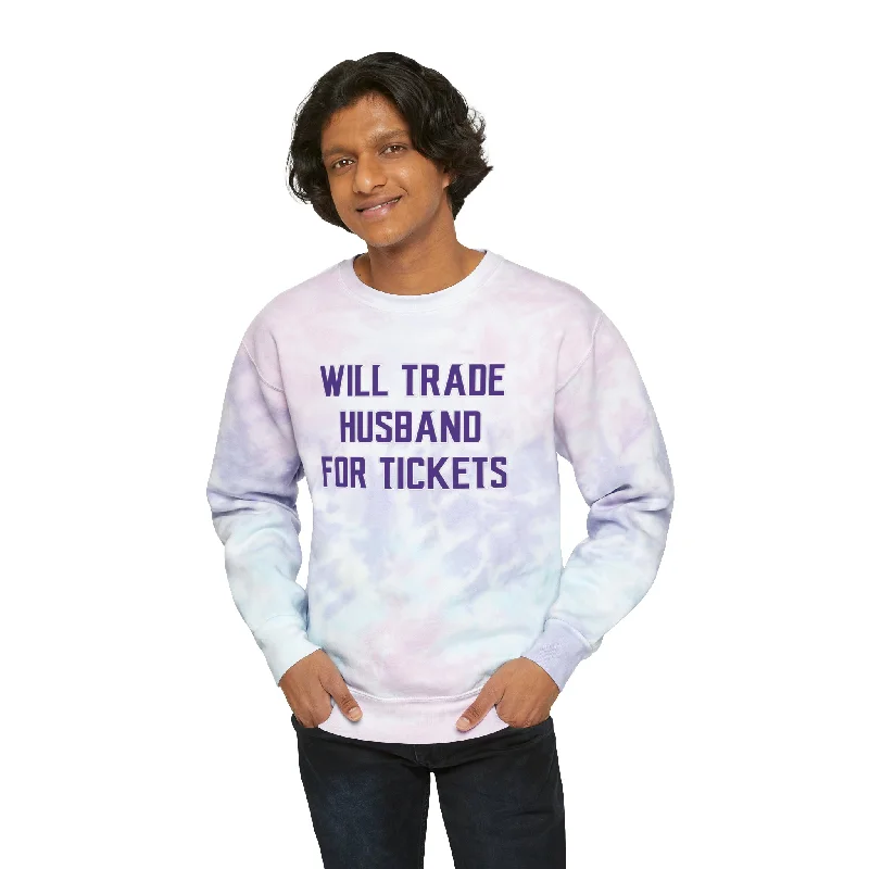 Factory Direct Sale Tie-Dye Crewneck - Husband for Tickets